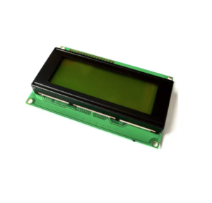LCD 2004A - Display de 20x4 con retroiluminación para visualización de datos en proyectos electrónicos.