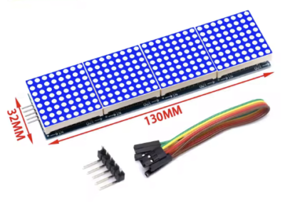 MAX7219BLUE - Módulo Matriz de LED 8x8 con Controlador MAX7219