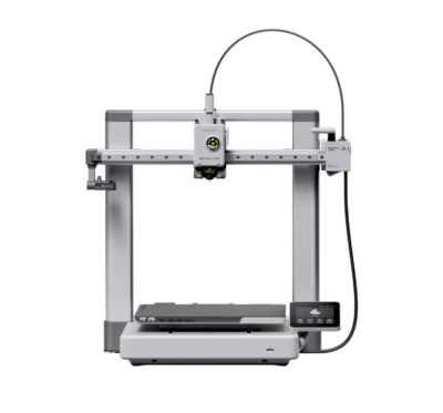 Impresora 3D Bambu Lab A1, con alta precisión y compatibilidad con múltiples filamentos, ideal para prototipos y proyectos personalizados.