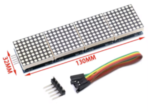 MAX7219BLUE - Módulo Matriz de LED 8x8 con Controlador MAX7219
