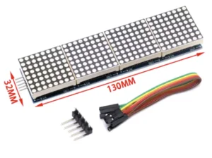 MAX7219BLUE - Módulo Matriz de LED 8x8 con Controlador MAX7219