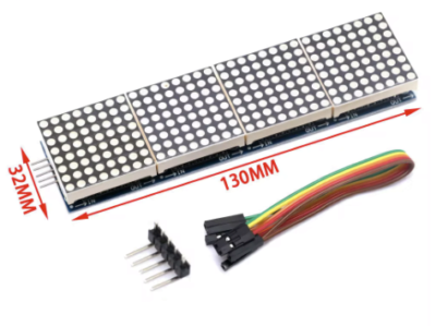 MAX7219BLUE - Módulo Matriz de LED 8x8 con Controlador MAX7219
