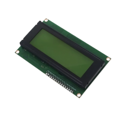 LCD 2004A - Display de 20x4 con retroiluminación para visualización de datos en proyectos electrónicos.