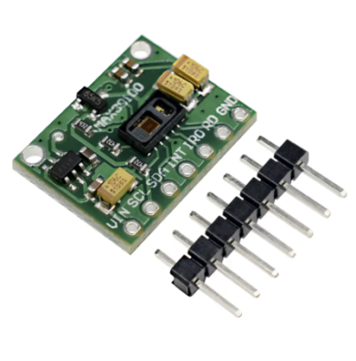 MAX30102 - Sensor de oxígeno en sangre y frecuencia cardíaca para aplicaciones de monitoreo de salud.