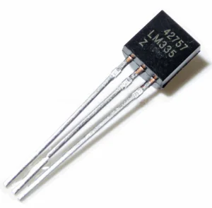LM35 - Sensor analógico de alta precisión para medir la temperatura en proyectos de monitoreo y control térmico.