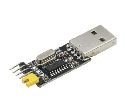 CH340G - Convertidor USB a TTL para programación y comunicación con microcontroladores.