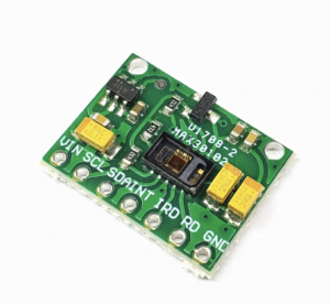 MAX30102 - Sensor de oxígeno en sangre y frecuencia cardíaca para aplicaciones de monitoreo de salud.