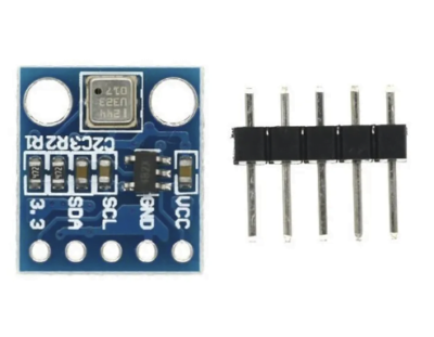 BMP180 - Sensor de alta precisión para medir presión y altitud en proyectos electrónicos y meteorológicos.