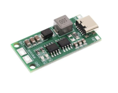 Cargador de 7.4V con Conector Tipo-C para Baterías de Litio 18650