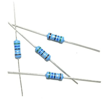Resistor 100KΩ 1/4W 1% - Componente esencial para el control preciso en circuitos electrónicos.