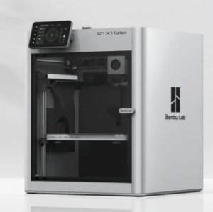 Impresora 3D Bambu Lab X1-Carbon Combo vista frontal.