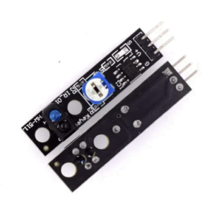 Sensor IR TCRT5000 para detección de objetos y seguimiento de líneas, ideal para proyectos de robótica